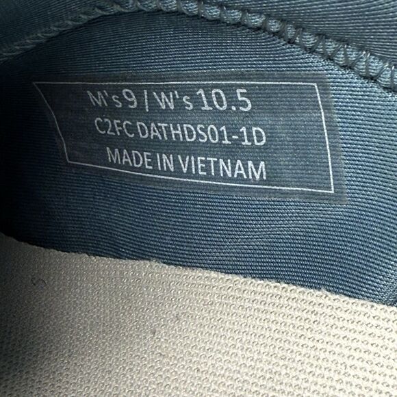 Men’s 9 or Women’s 10.5-Kizik Athens Deep Sea Blue Hands Free Easy On Sneakers - Picture 8 of 9